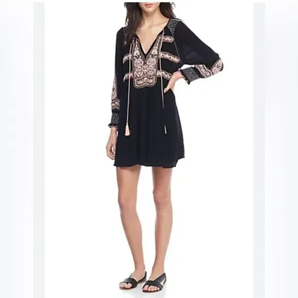 Free People Wind Willow Mini Dress - Picture 3 of 13